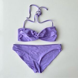 Mara Hoffman Purple Bikini Size M Chey Top Zoa Bottom